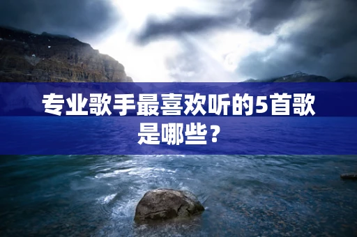 专业歌手最喜欢听的5首歌是哪些？