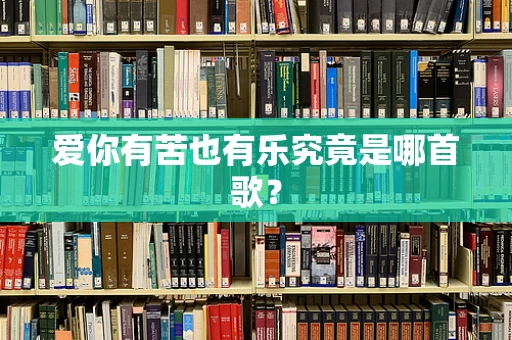 爱你有苦也有乐究竟是哪首歌？