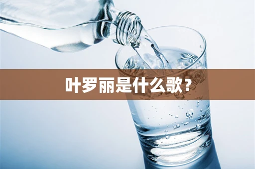 叶罗丽是什么歌？