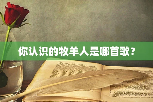 你认识的牧羊人是哪首歌？