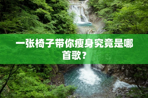 一张椅子带你瘦身究竟是哪首歌？