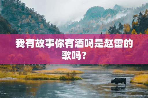我有故事你有酒吗是赵雷的歌吗？