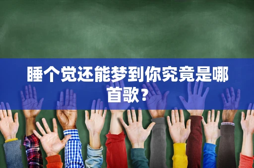 睡个觉还能梦到你究竟是哪首歌？