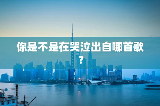 你是不是在哭泣出自哪首歌？