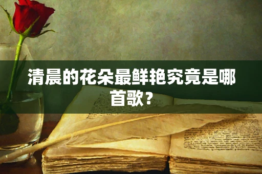 清晨的花朵最鲜艳究竟是哪首歌？