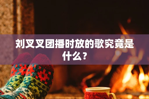 刘叉叉团播时放的歌究竟是什么？