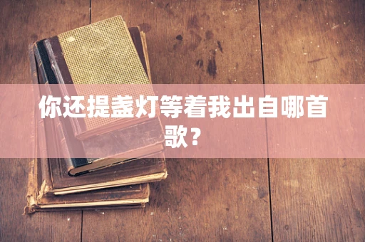 你还提盏灯等着我出自哪首歌？
