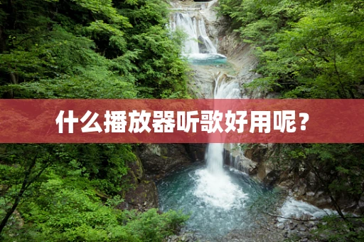 什么播放器听歌好用呢？