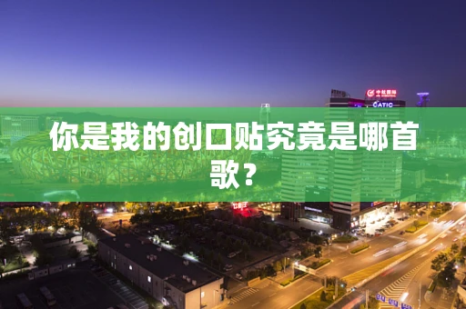 你是我的创口贴究竟是哪首歌？