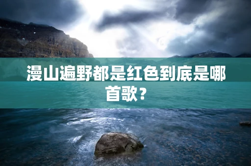 漫山遍野都是红色到底是哪首歌？