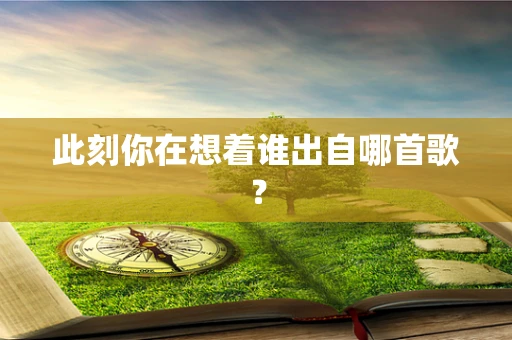 此刻你在想着谁出自哪首歌？