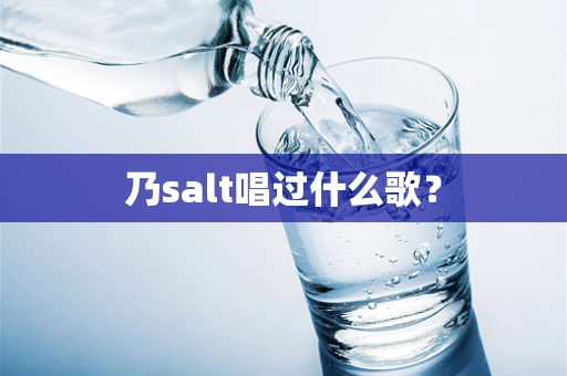 乃salt唱过什么歌？
