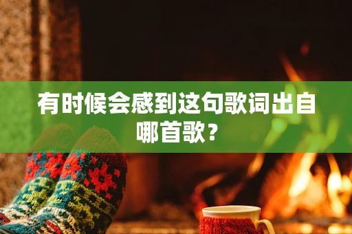 有时候会感到这句歌词出自哪首歌？