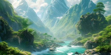 青山绿水的仙境到底出自哪首歌？