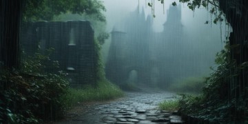 天不还下着雨到底是哪首歌？