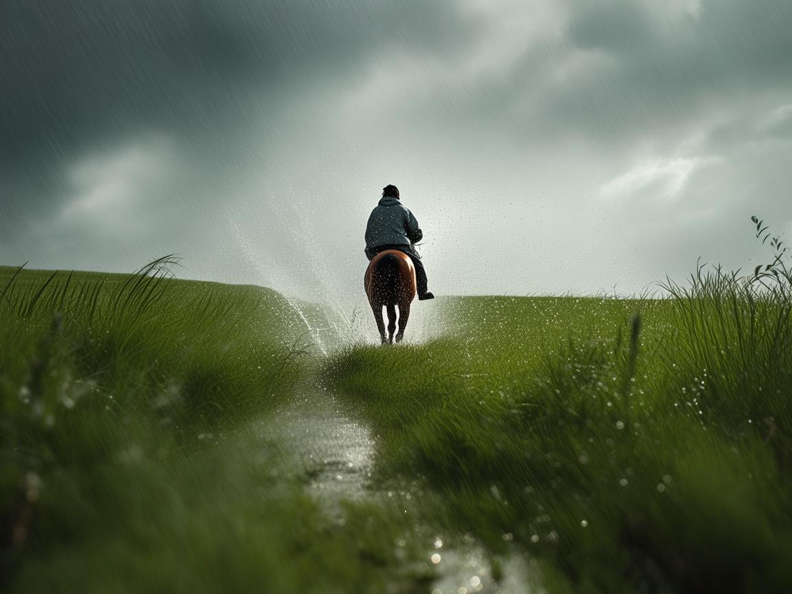 冒雨在草原上骑马出自哪首歌？