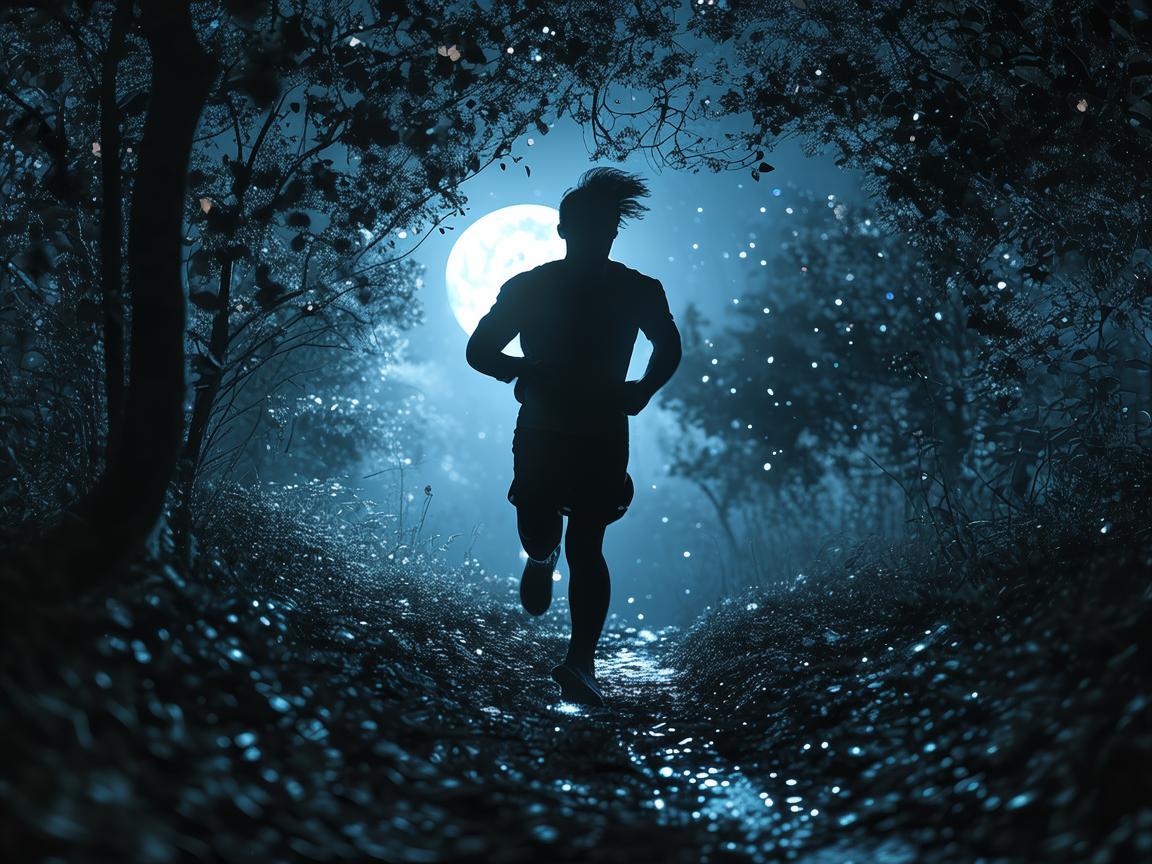 跑在夜里是热爱出自哪首歌？