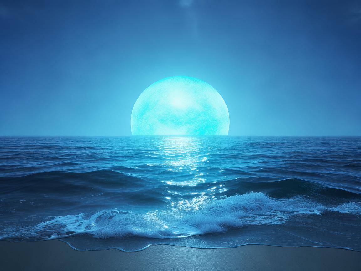 蓝色的太阳和大海出自哪首歌？